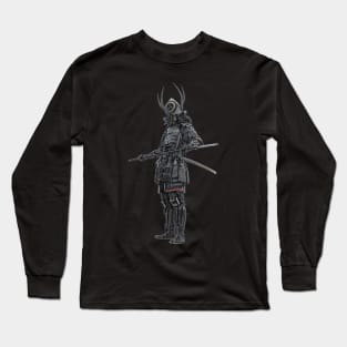 Samurai Warrior Long Sleeve T-Shirt